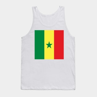 Senegal Flag Tank Top